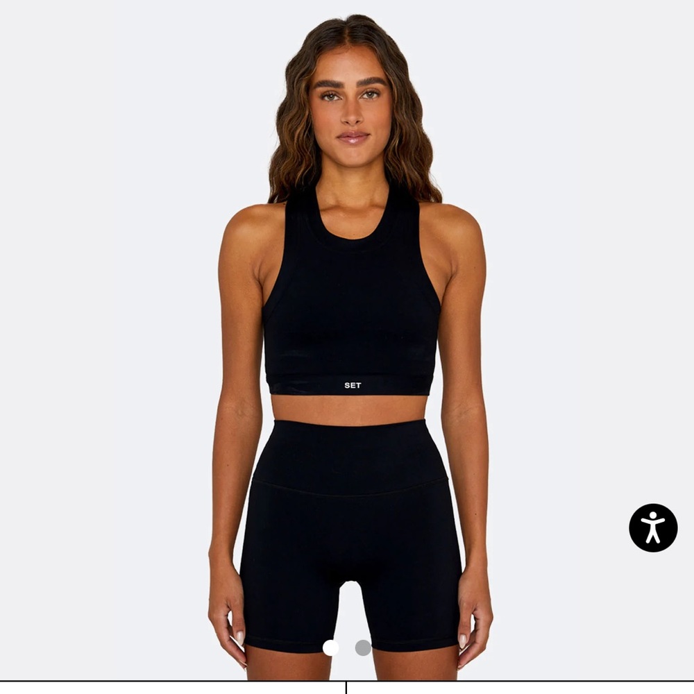 SET ACTIVE High Neck Bra